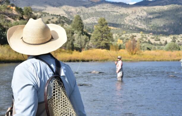 Fly Fishing Guide and Guest