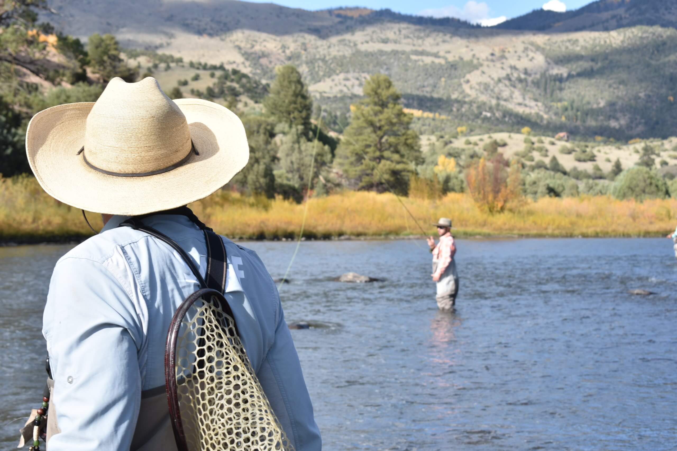 Fly Fishing Guide and Guest